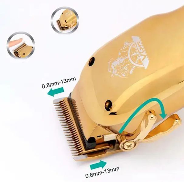 Аккумуляторная машинка для стрижки волос + 4 насадки, VGR V-678 VGR V-678 фото