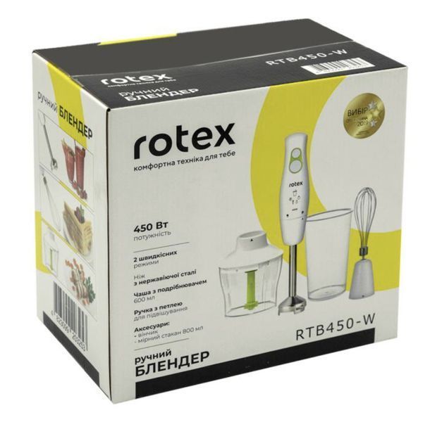 Блендер ROTEX RTB450-W RTB450-W фото