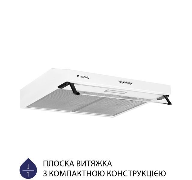 Витяжка плоска Minola HPL614WH HPL614WH фото