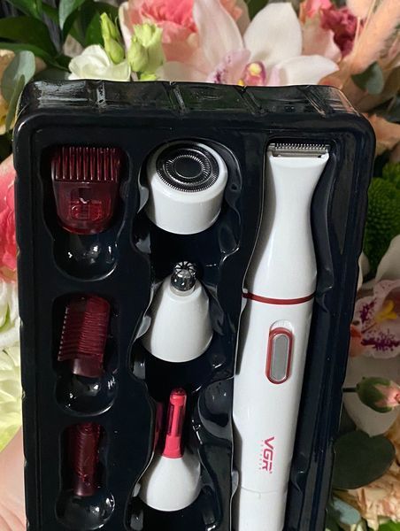 Триммер для носа і бровей VGR Set 4в1 V-725 VGR V-725 фото