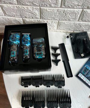 Професійний Набір 3в1 Professional Set VGR V-645 тример, машинка для стрижки волосся та електробритва VGR V-645 фото