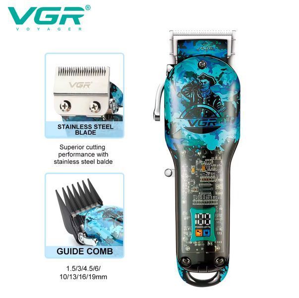 Професійний Набір 3в1 Professional Set VGR V-645 тример, машинка для стрижки волосся та електробритва VGR V-645 фото