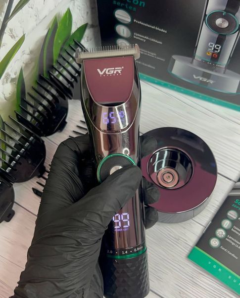 Професійна бездротова машинка для стрижки волосся та бороди VGR V-256 VGR V-256 фото