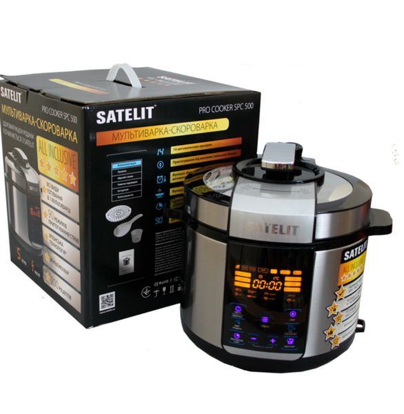 Мультиварка-скороварка SATELIT Pro Cooker SPC-500 SPC-500 фото