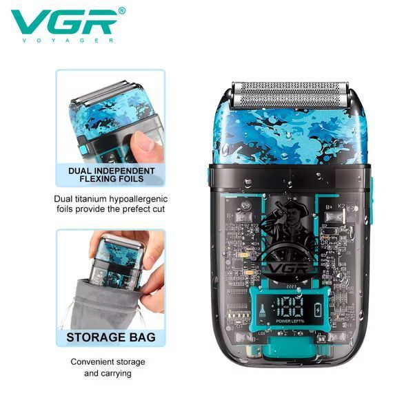 Професійний Набір 3в1 Professional Set VGR V-645 тример, машинка для стрижки волосся та електробритва VGR V-645 фото