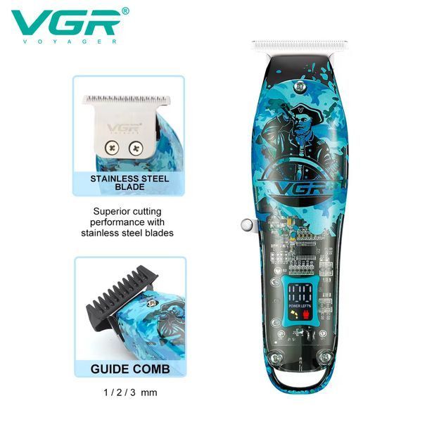 Професійний Набір 3в1 Professional Set VGR V-645 тример, машинка для стрижки волосся та електробритва VGR V-645 фото