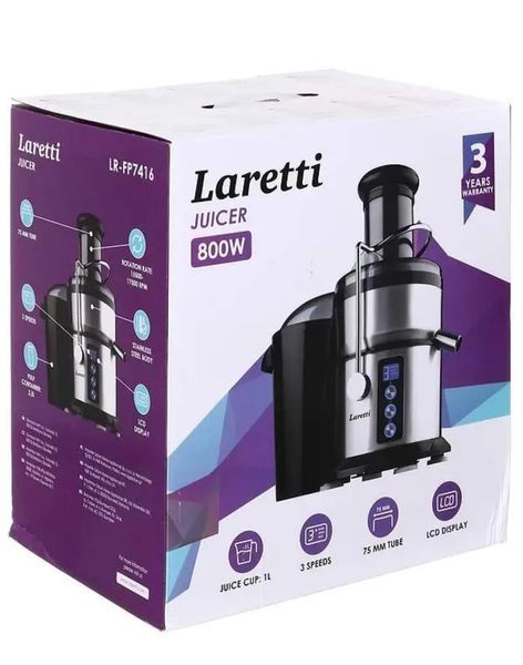 Соковитискач Laretti LR-FP7416 Laretti LR-FP7416 фото
