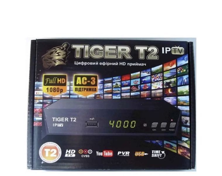 Тюнер Tiger T2 IPTV 6701 6701 фото