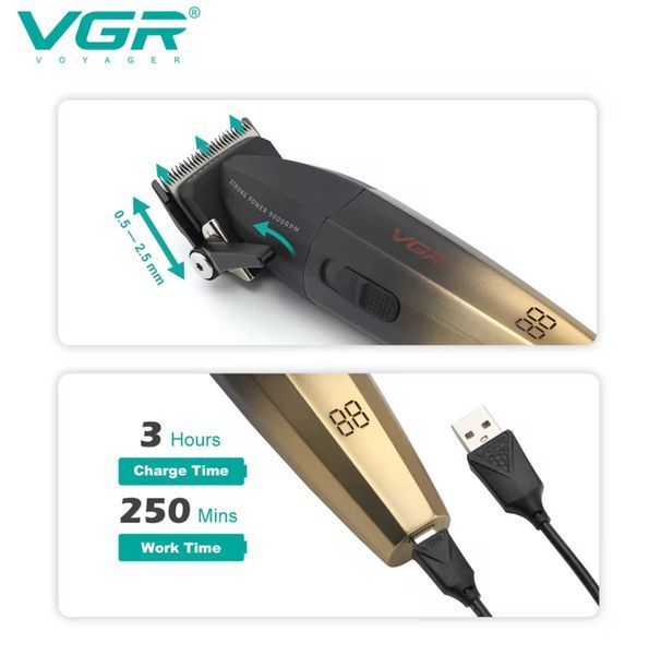 Професійна машинка для стрижки волосся VGR V-003 VGR V-003 фото