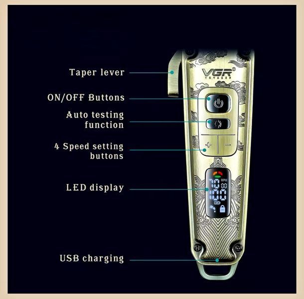 Машинка для стриження VGR V-005 VGR V-005 фото