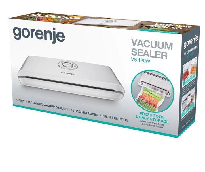 Вакуумный упаковщик GORENJE VS120W VS120W фото