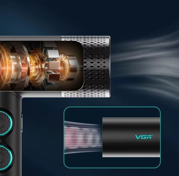 Фен професійний VGR V-401, 110 000 об/хв 40 режимів VGR V-401 фото