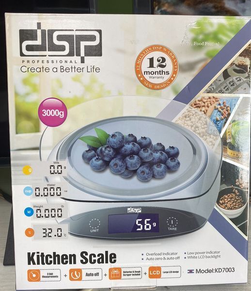 Весы кухонные DSP KD-7003 DSP KD-7003 фото
