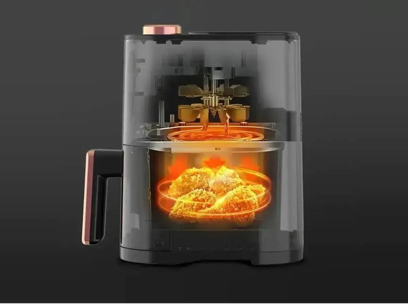 Аерофритюр Air Fryer 6л Su Tai ST-606 1000 Вт ST-606 фото