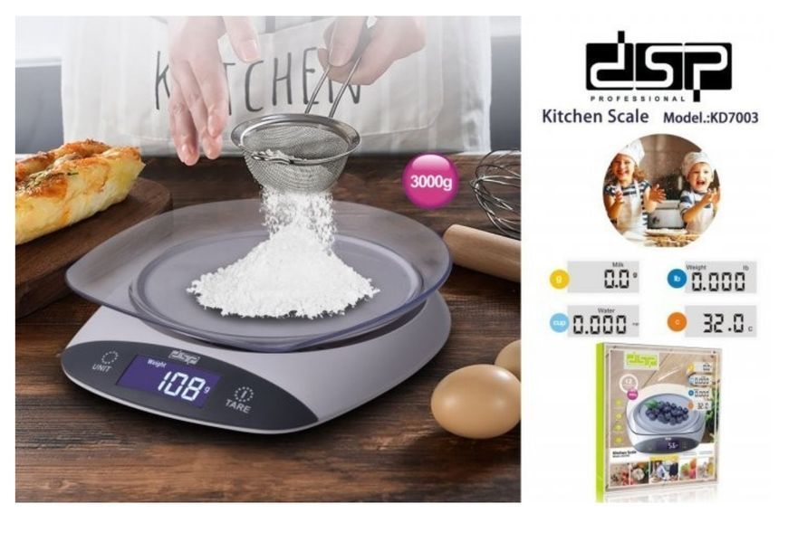 Весы кухонные DSP KD-7003 DSP KD-7003 фото