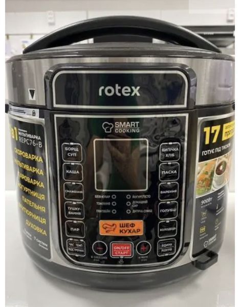 Мультиварка-скороварка Rotex REPC73B REPC73B фото