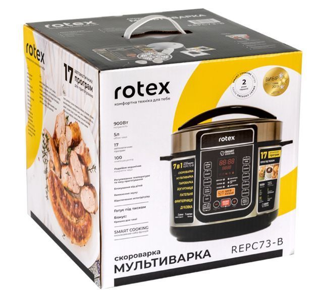 Мультиварка-скороварка Rotex REPC73B REPC73B фото