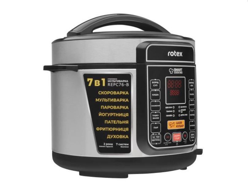 Мультиварка-скороварка Rotex REPC73B REPC73B фото