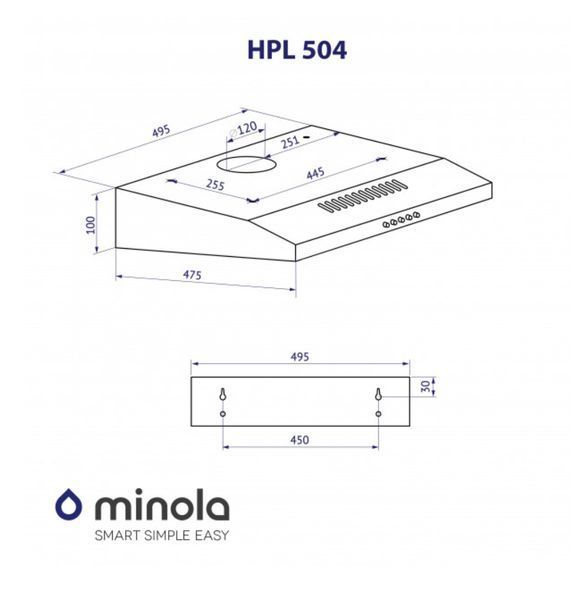 Витяжка Minola HPL 504 I Minola HPL 504 I фото