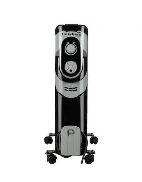 Масляний обігрівач Hausberg HB-8910 black HB-8910 фото