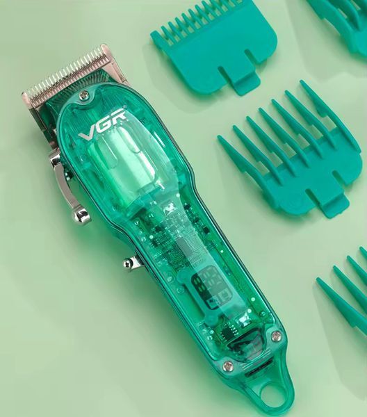 Машинка для стрижки волосся VGR V-660 акумуляторна Green VGR V-660 фото