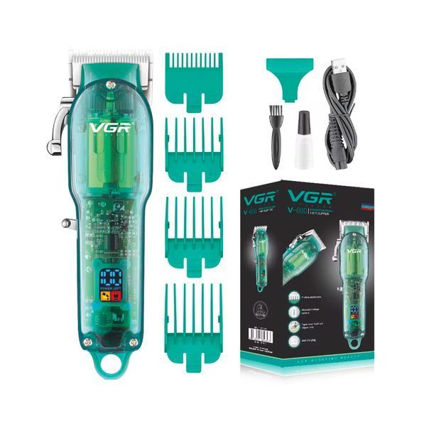 Машинка для стрижки волосся VGR V-660 акумуляторна Green VGR V-660 фото