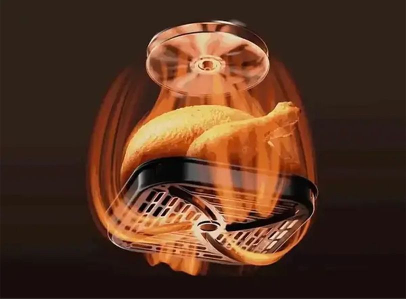 Аерофритниця для смаження без масла на 6 літрів з Air Fryer Su Tai ST-607 ST-607 фото