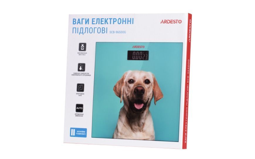 Ваги підлогові Ardesto SCB-965DOG SCB-965DOG фото