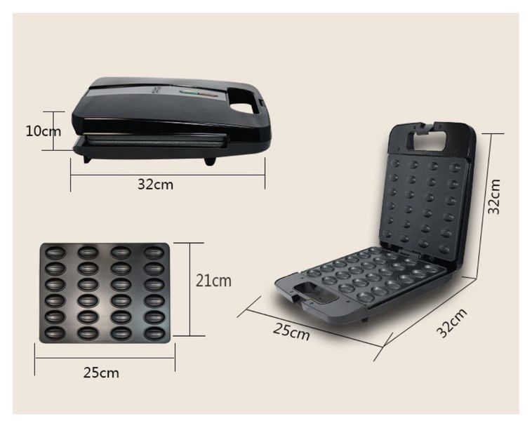 Електрична горішниця на 24 горіхи DSP KC1154 1400W KC1154 фото