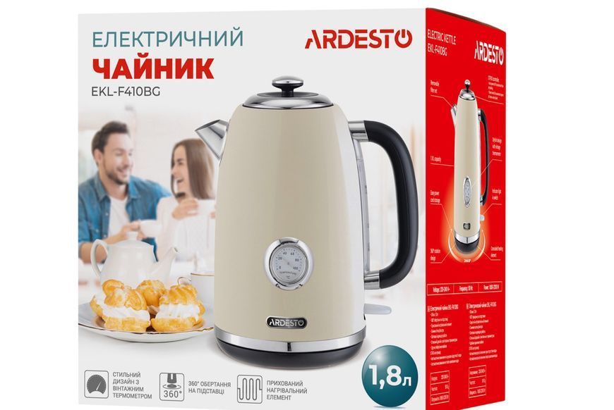 Електрочайник ARDESTO EKL-F410BG EKL-F410BG фото