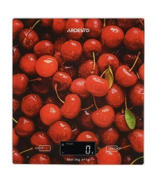 Ваги кухонні Ardesto SCK-893CHERRY SCK-893 фото