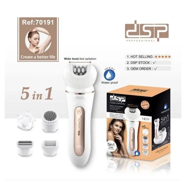 Эпилятор женский аккумуляторный DSP 70191 DSP 70191 фото