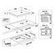 Варильна поверхня WHIRLPOOL WSQ4860NE WSQ4860NE фото 6