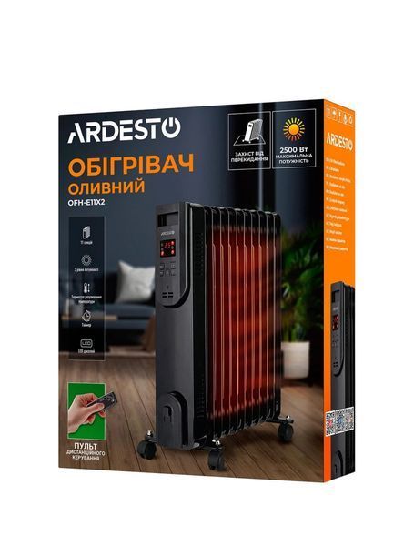 Оливний нагрівач Ardesto OFH-E11X2 Ardesto OFH-E11X2 фото