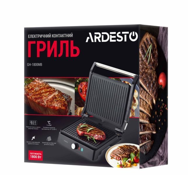 Притискний гриль ARDESTO GH-1800MB GH-1800MB фото