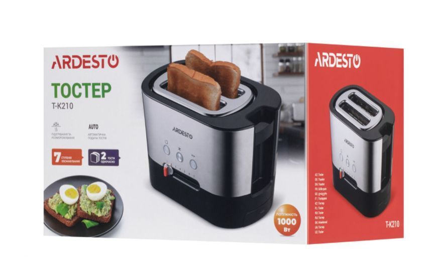 Тостер ARDESTO T-K210 T-K210 фото