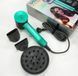 Фен професійний VGR V-440 GREEN, 3 рівні обдування, 3 рівні температури, 11000 RPM 3 насадки VGR V-440 фото 5