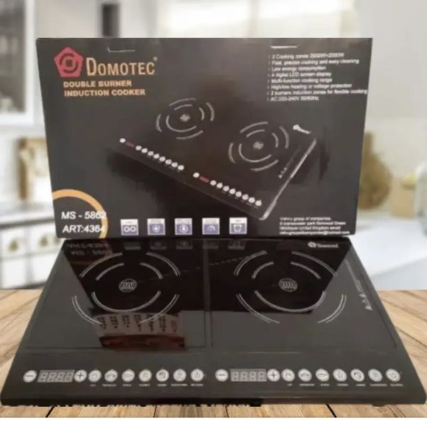 Електроплита індукційна Domotec MS5862 MS-5862 фото
