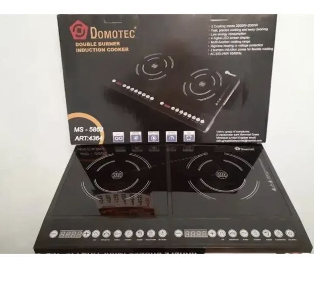 Електроплита індукційна Domotec MS5862 MS-5862 фото