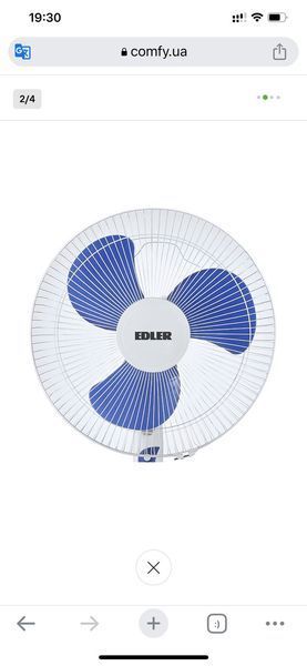 Вентилятор підлоговий Edler EDFN-6025 EDFN-6025 фото