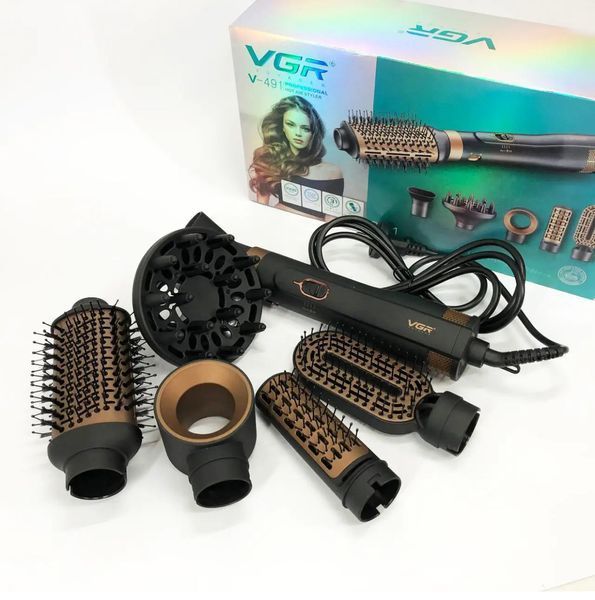 ФЕН-ЩІТКА БРАШ 6В1 VGR 491 VGR 491 фото
