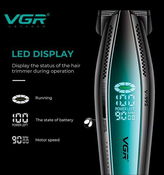 Триммер для стрижки , окантовочная VGR V-992 VGR V-992 фото