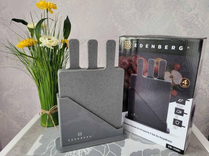 Набір обробних дощок 4 предмети Edenberg EB-11982 Edenberg EB-11982 фото