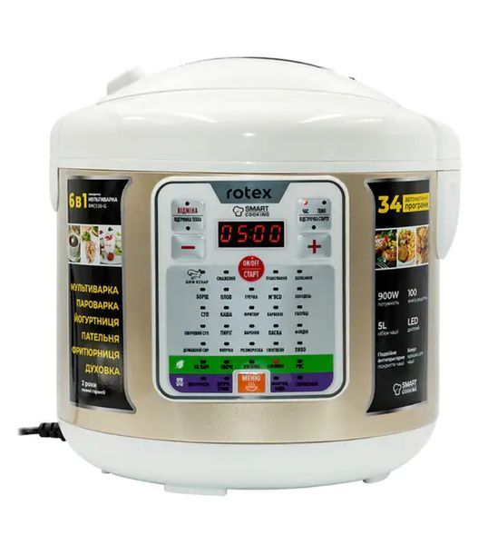 Мультиварка Rotex RMC530-W Rotex RMC530-W фото