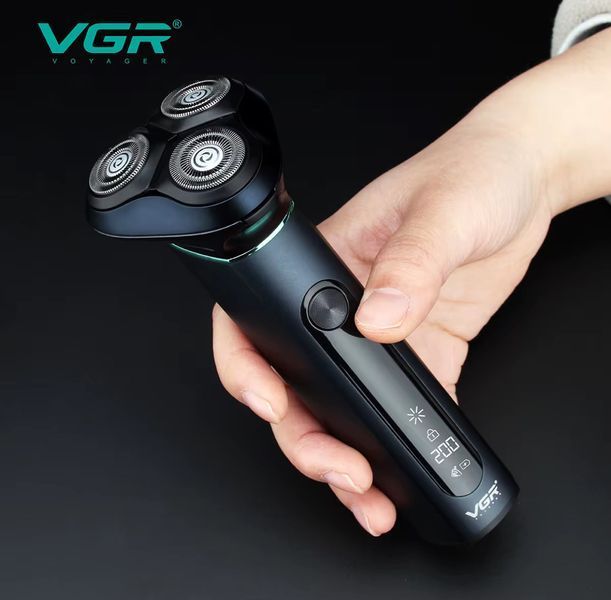 Чоловіча акумуляторна електробритва VGR V-310 для вологого і сухого гоління VGR V-310 фото