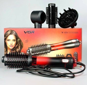 Фен-щітка стайлер VGR V-484 4 в 1. VGR V-484 фото
