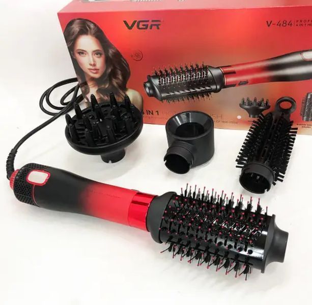 Фен-щітка стайлер VGR V-484 4 в 1. VGR V-484 фото