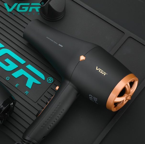 Професійний фен для волосся 2600 Вт, 2 режими швидкості, VGR V-462 VGR V-462 фото