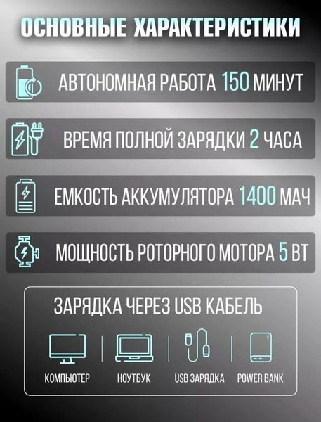 Електробритва шейвер VGR V-357 з USB та LED дисплеєм VGR V-357 фото