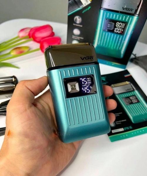 Електробритва шейвер VGR V-357 з USB та LED дисплеєм VGR V-357 фото